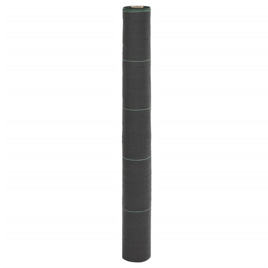fekete PP talajtakaró membrán 1x25 m