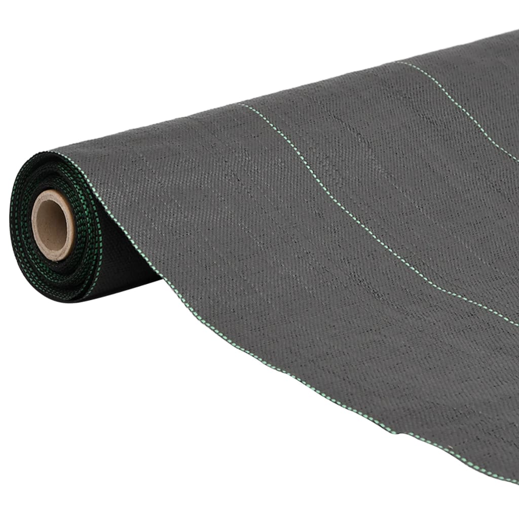 fekete PP talajtakaró membrán 1x25 m