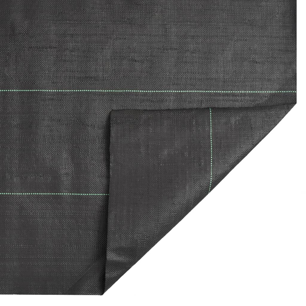 fekete PP talajtakaró membrán 4x50 m
