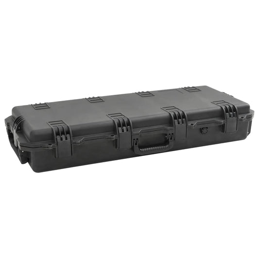fekete PP hordozható repülős tok 100,5 x 42 x 17 cm