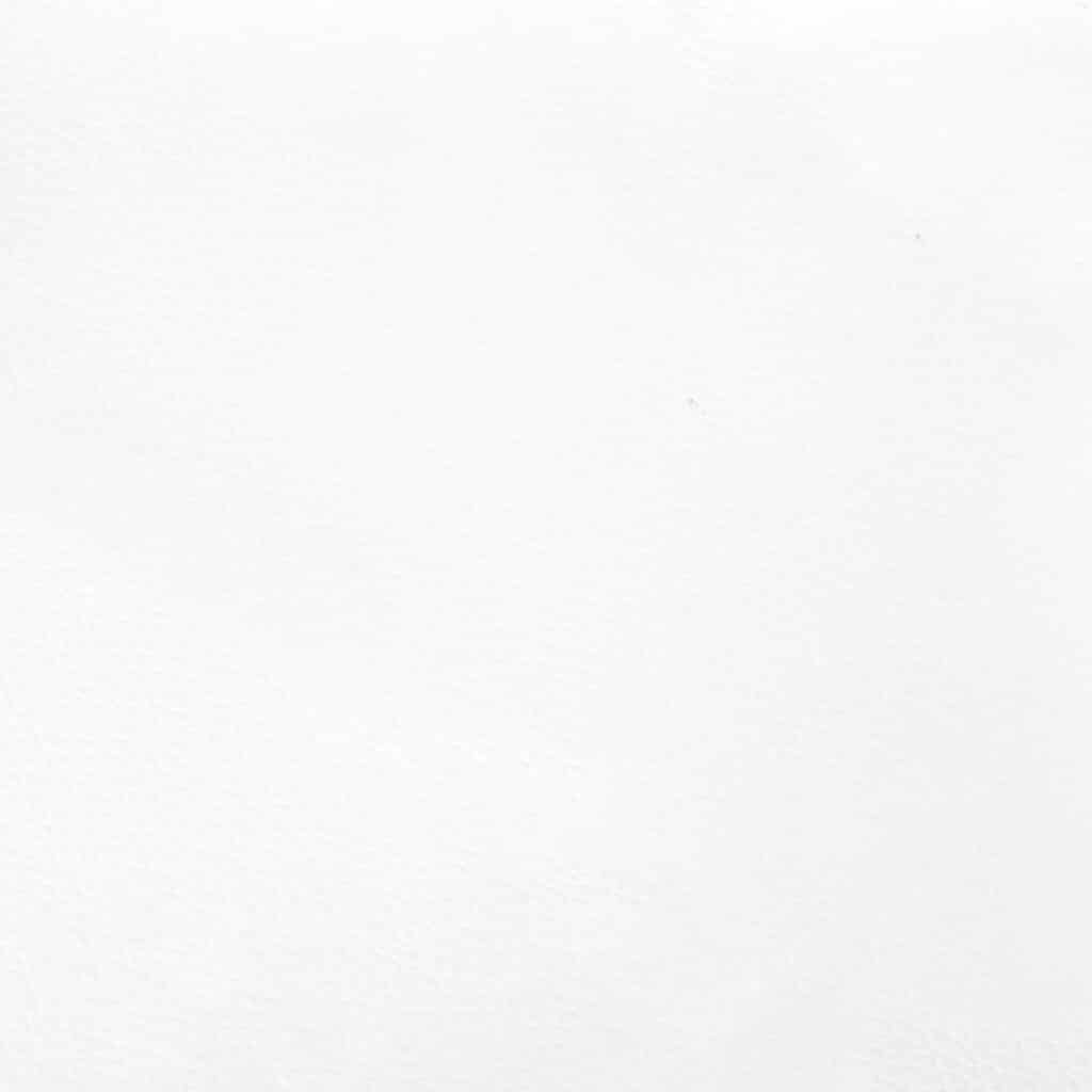 fehér műbőr rugós és LED-es ágy matraccal 120x190 cm