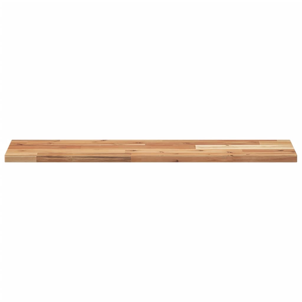 olajbevonatú tömör akácfa függőpolc 100 x 20 x 2 cm