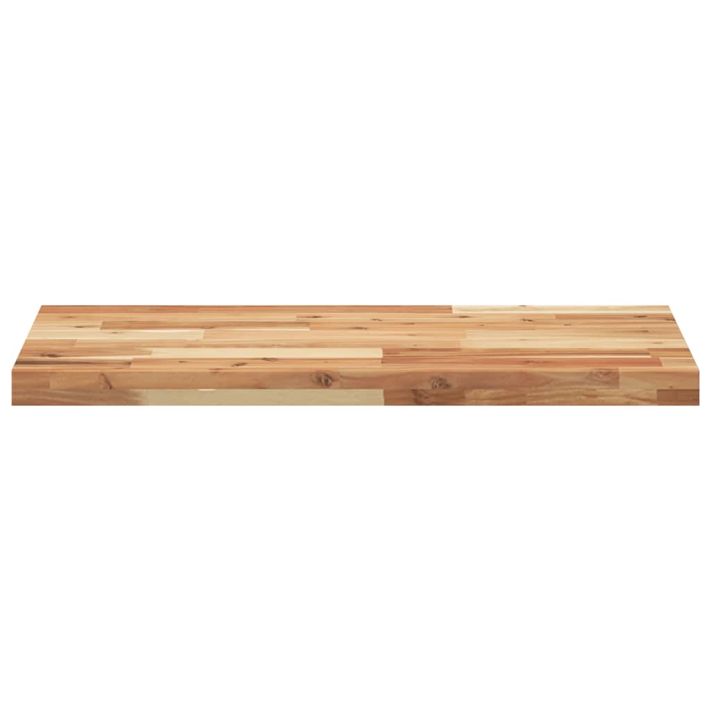 4 db olajbevonatú tömör akácfa függőpolc 100 x 40 x 4 cm