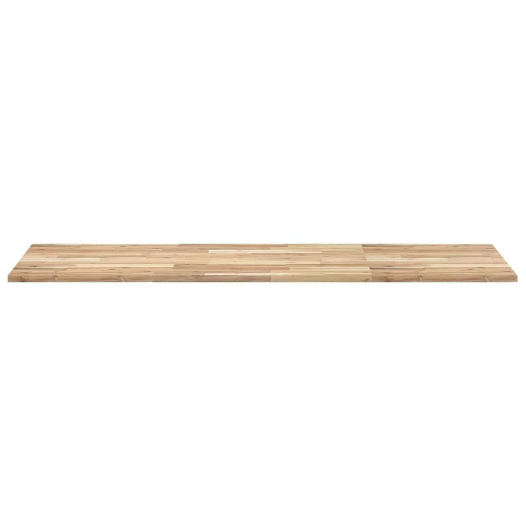 kezeletlen tömör akácfa fürdőszobapult 120x60x2 cm