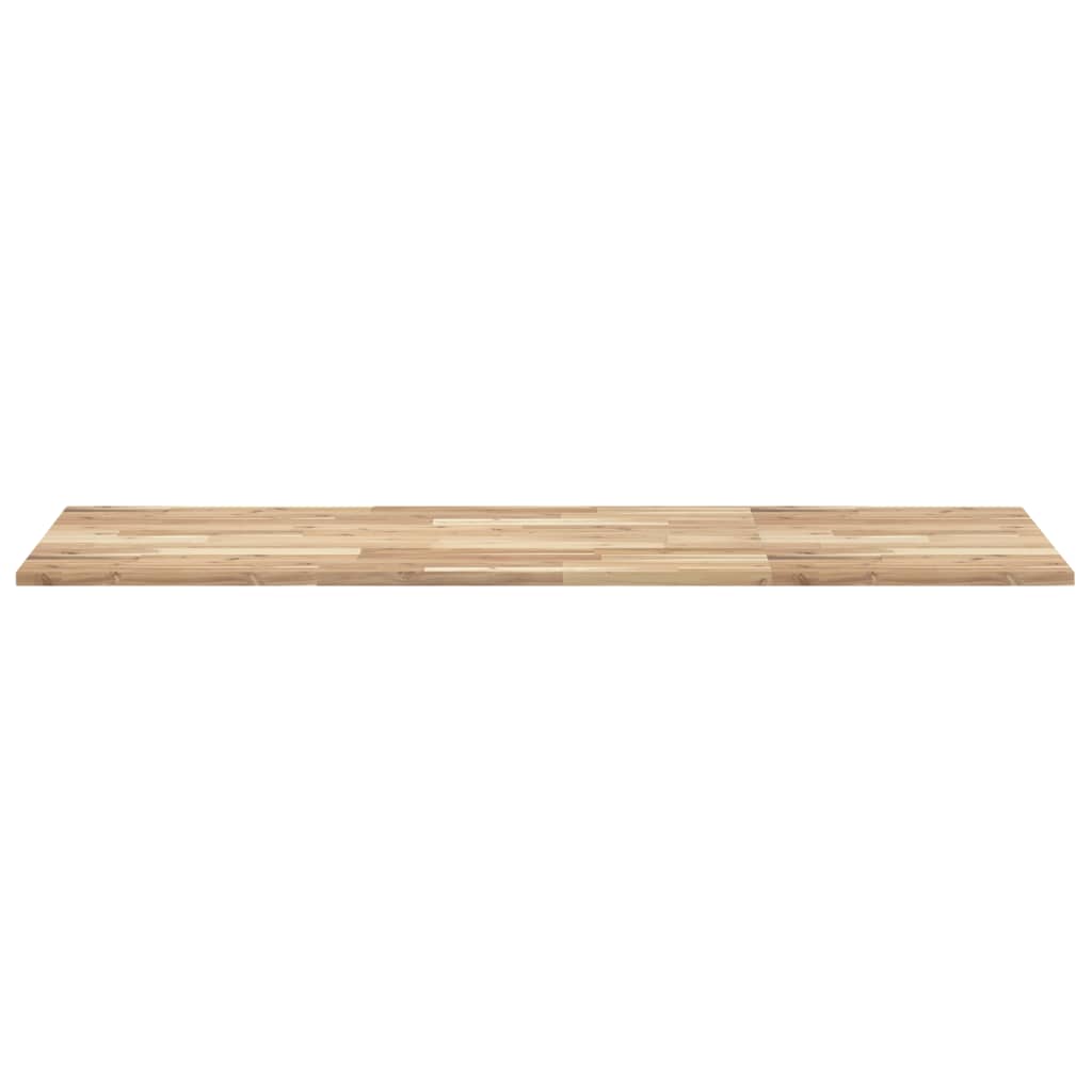kezeletlen tömör akácfa fürdőszobapult 140x60x2 cm