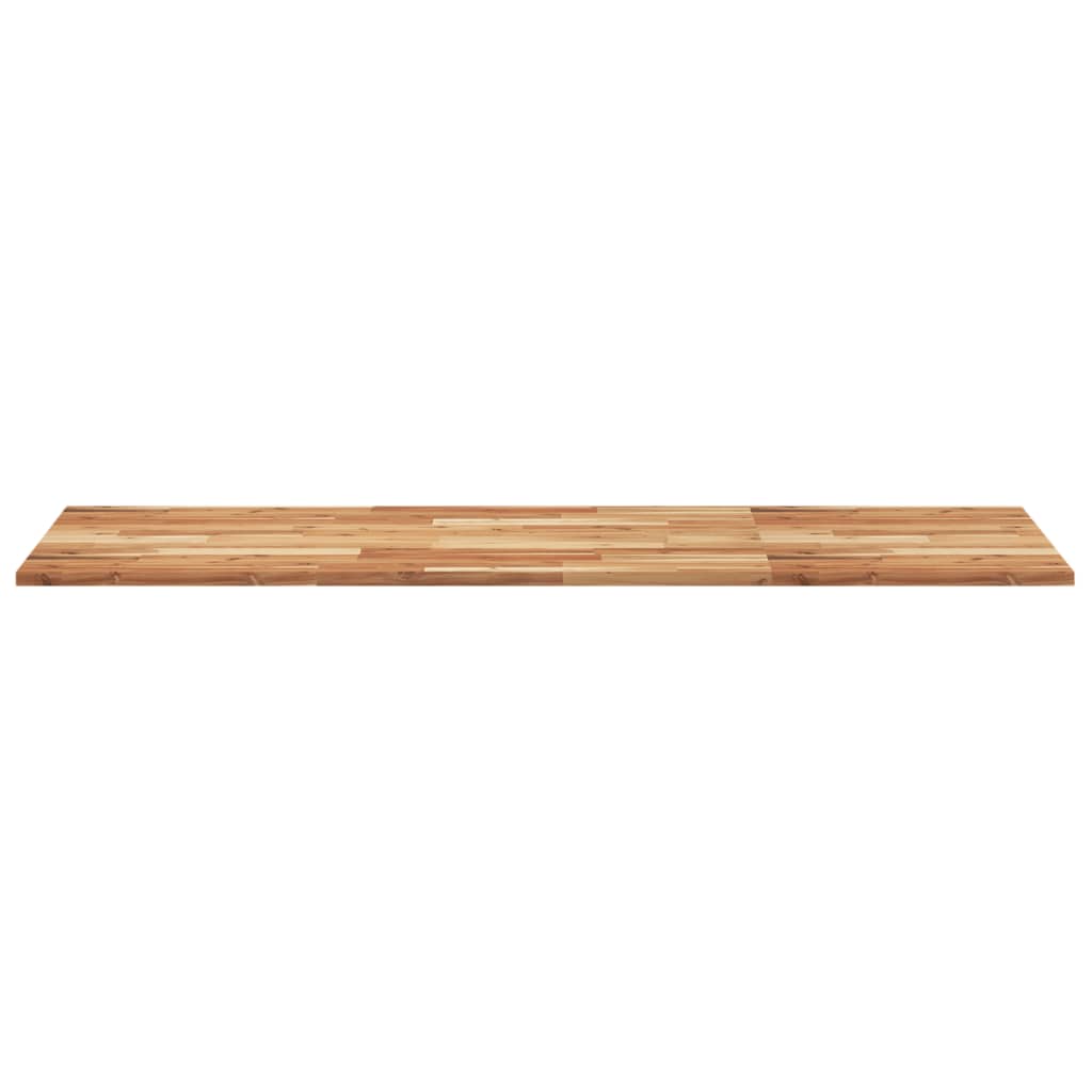olajbevonatú tömör akácfa fürdőszobapult 140 x 60 x 2 cm