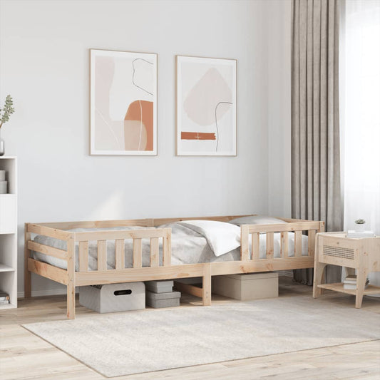 tömör fenyőfa ágykeret matrac nélkül 90 x 190 cm