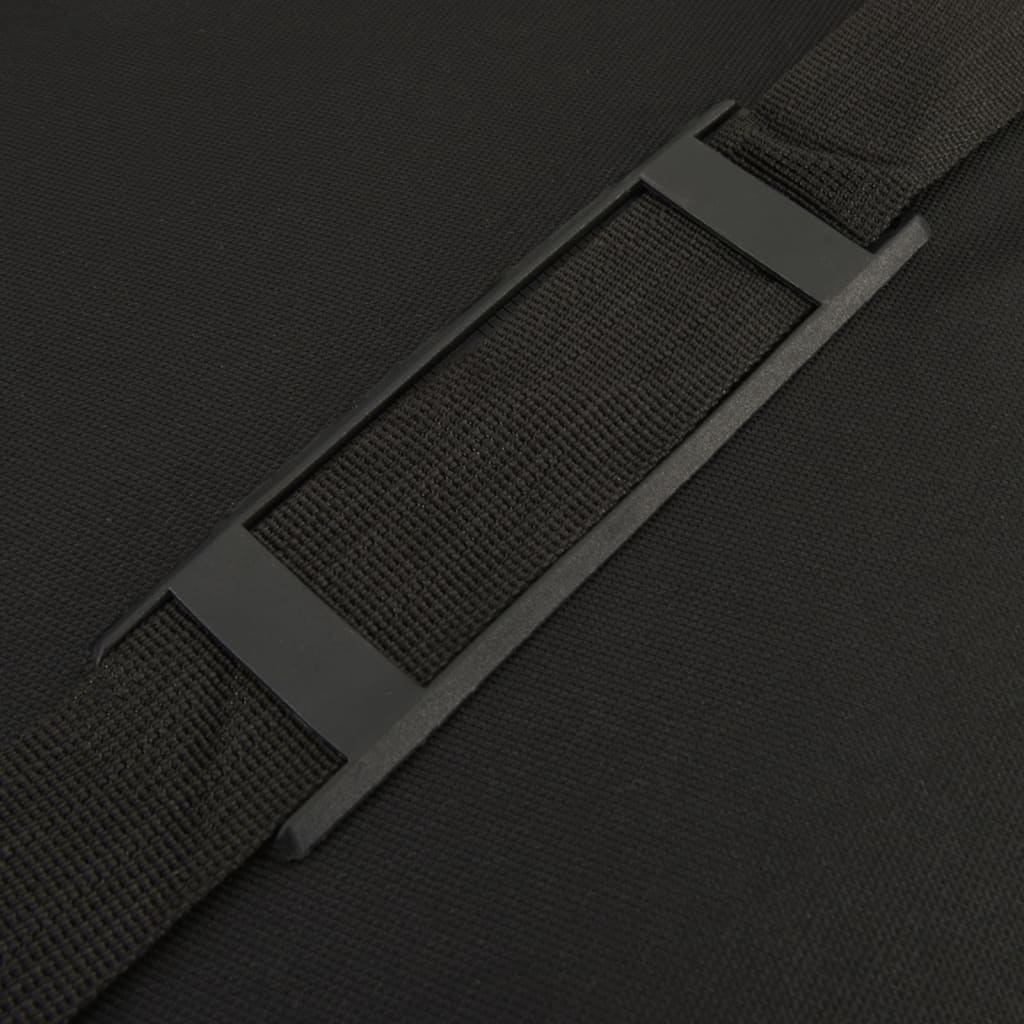 fekete oxford szövet vízálló horgásztáska