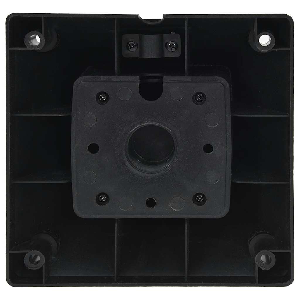 4 utas fekete-zöld kültéri konnektoros oszlop 16 x 16 x 39,5 cm