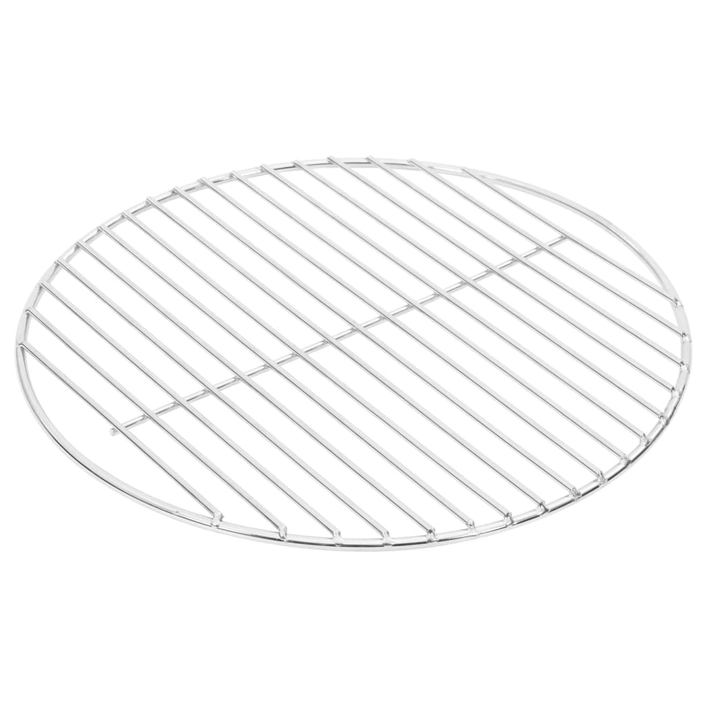 kerek 304 rozsdamentes acél BBQ grillrács Ø34,5 cm