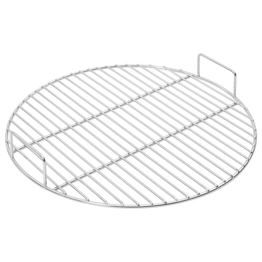 kerek 304 rozsdamentes acél BBQ grillrács fogantyúval Ø44,5 cm