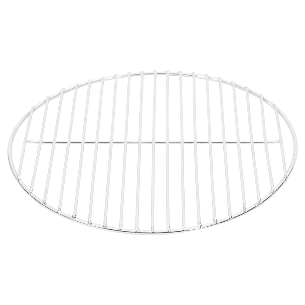 kerek 304 rozsdamentes acél BBQ grillrács Ø37 cm
