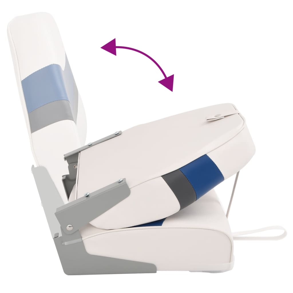 összecsukható csónakülés magas háttámlával 44x38x55 cm