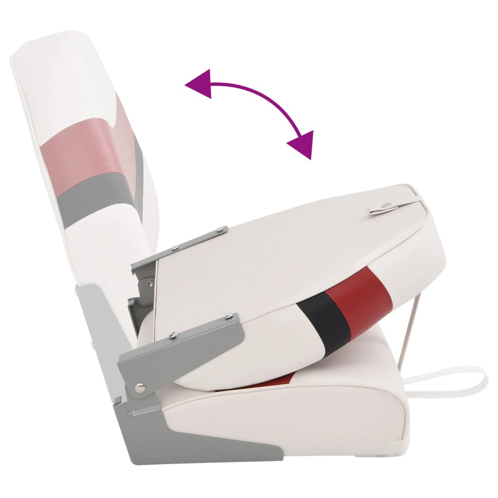 összecsukható csónakülés magas háttámlával 44x38x55 cm