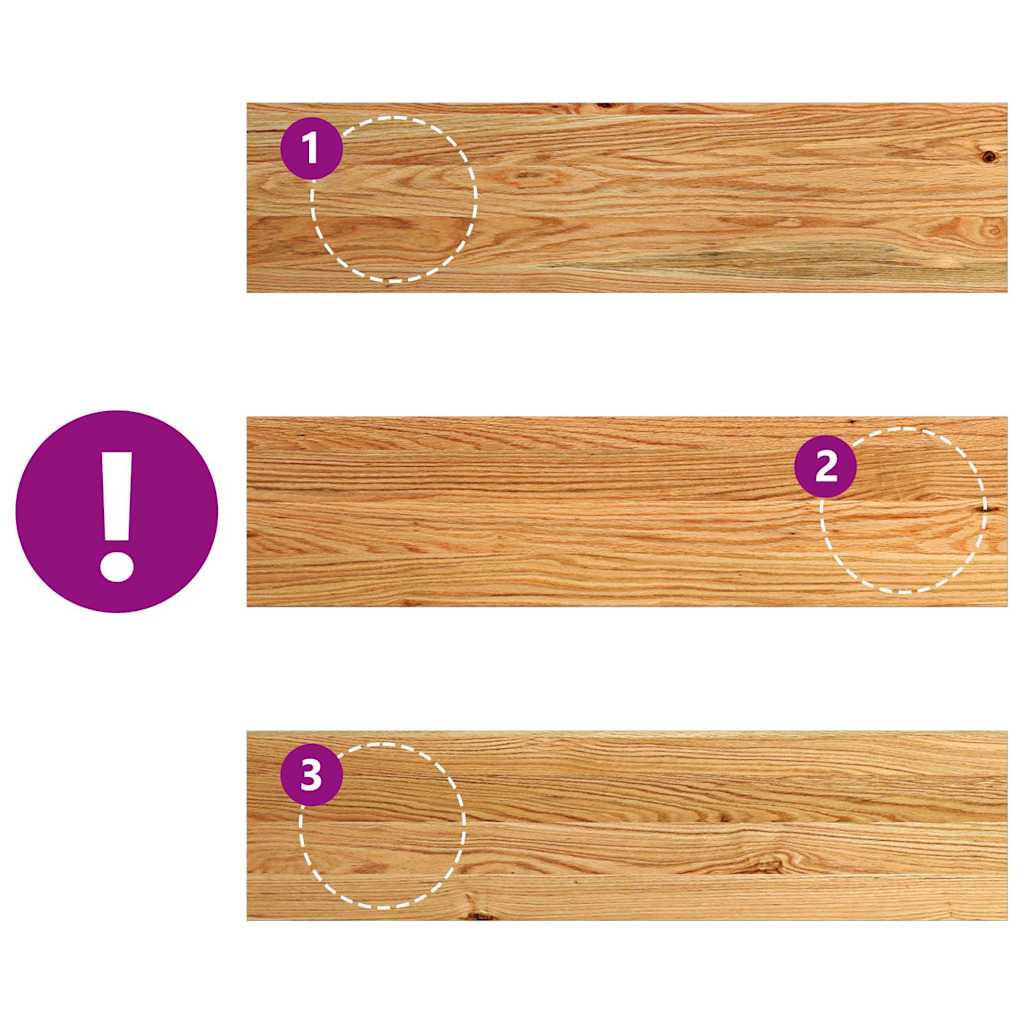 ablakpárkányok 2 db világosbarna 80x20x2 cm tömör fa tölgyfa