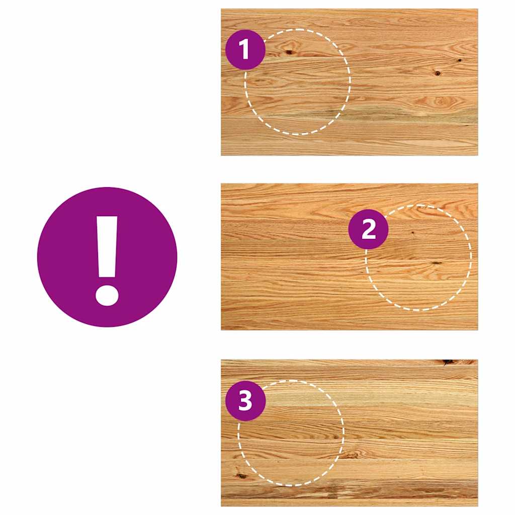 ablakpárkányok 2 db kezeletlen 70x40x2 cm tömör fa tölgyfa