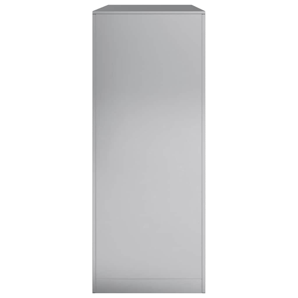 horganyzott acél tűzifatároló 100 x 40 x 100 cm