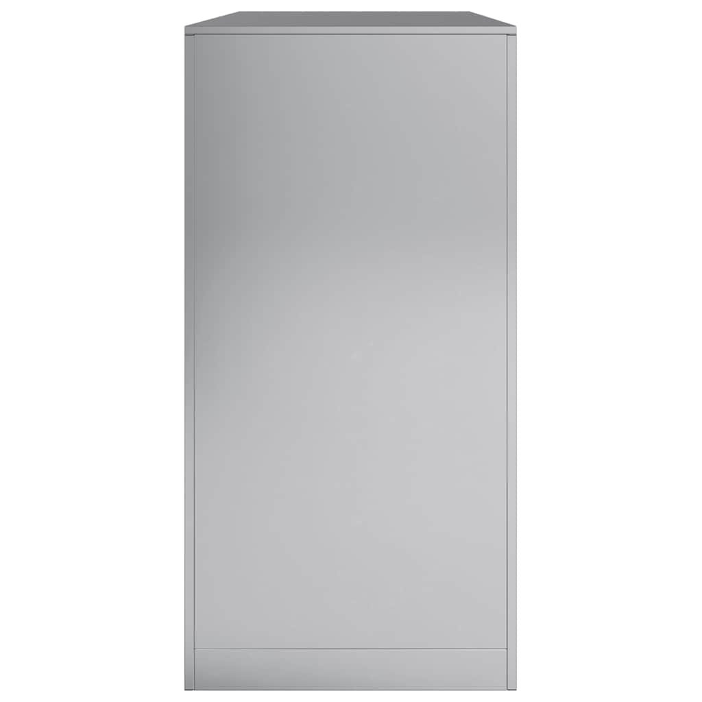 horganyzott acél tűzifatároló 100 x 40 x 80 cm