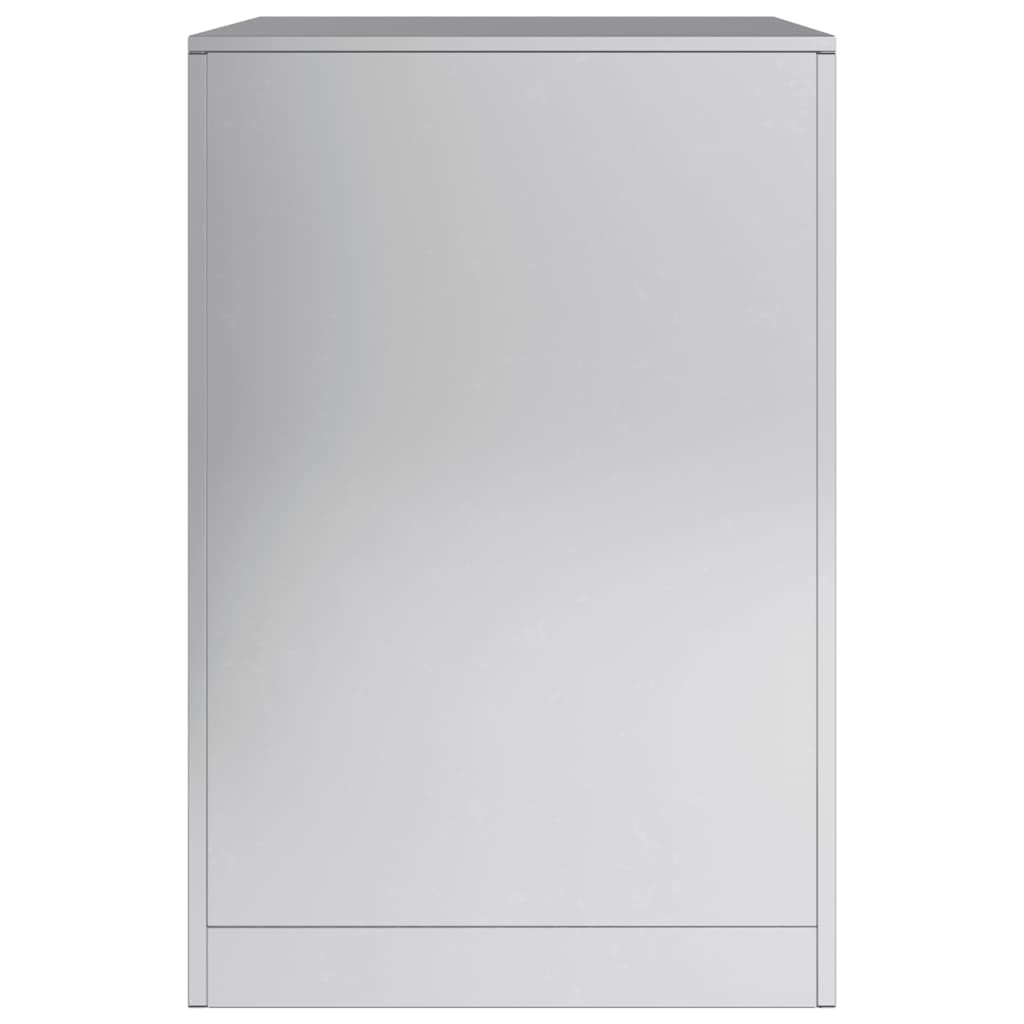 horganyzott acél tűzifatároló 60 x 40 x 60 cm