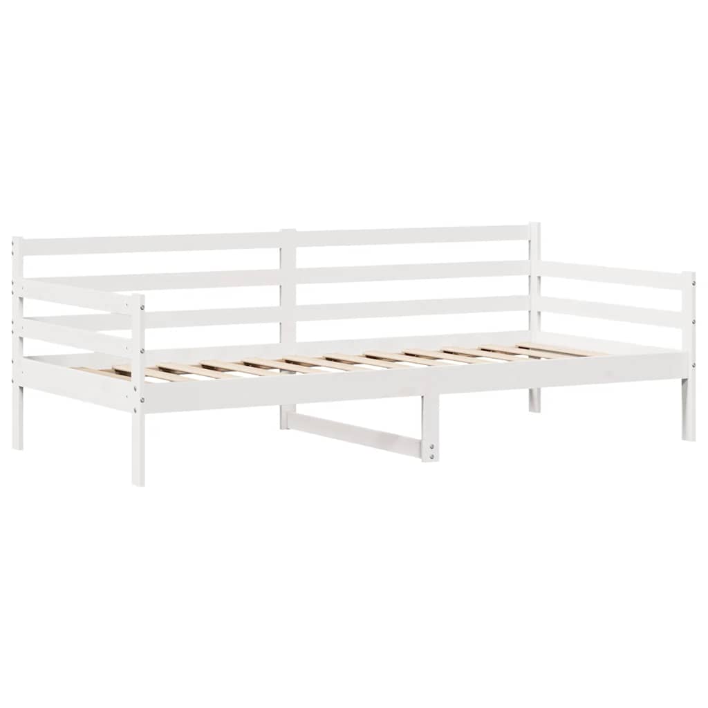 tömör fenyőfa kanapéágy fiókkal 90 x 200 cm