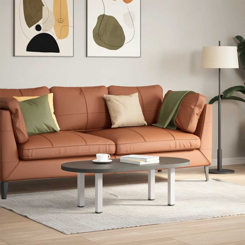 4 db fehér dohányzóasztal láb 30-32 cm acél