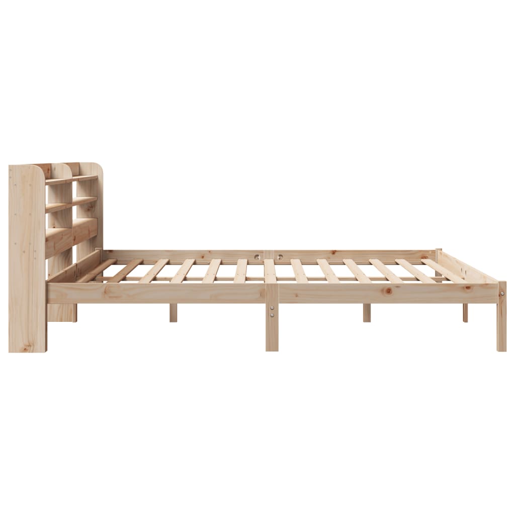 tömör fenyőfa ágy matrac nélkül 200 x 200 cm