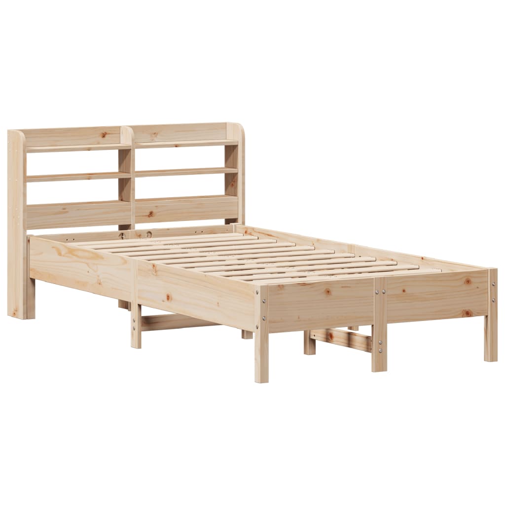 tömör fenyőfa ágy matrac nélkül 75 x 190 cm