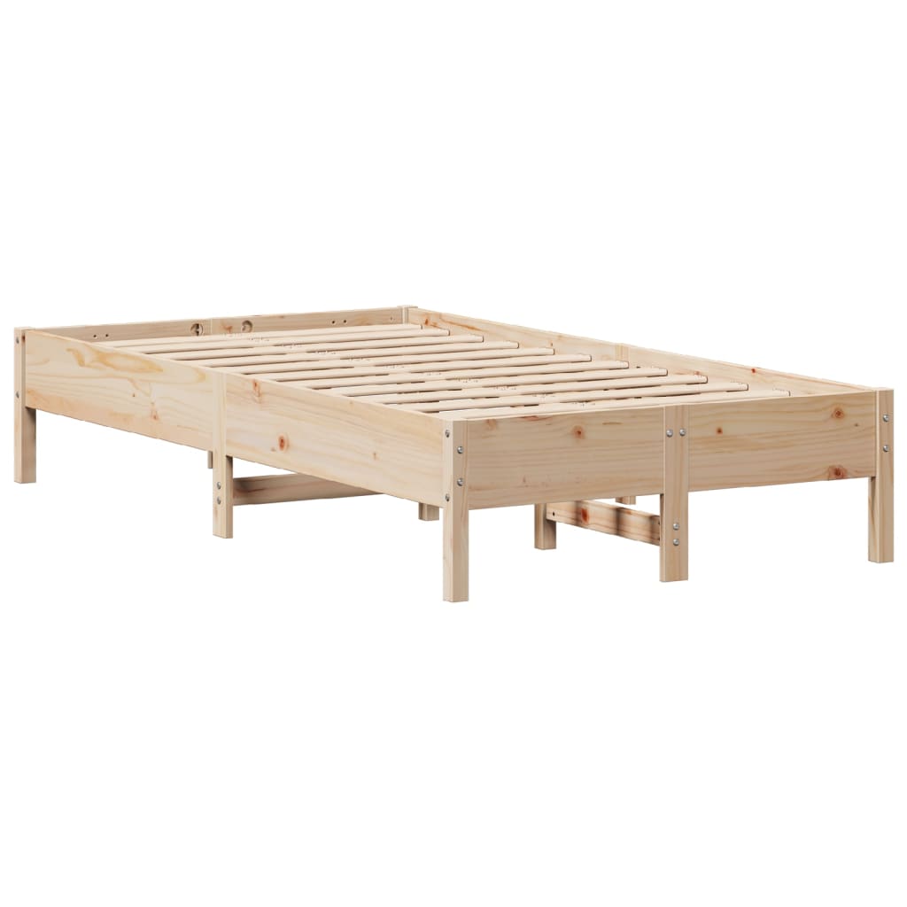 tömör fenyőfa ágy matrac nélkül 75 x 190 cm