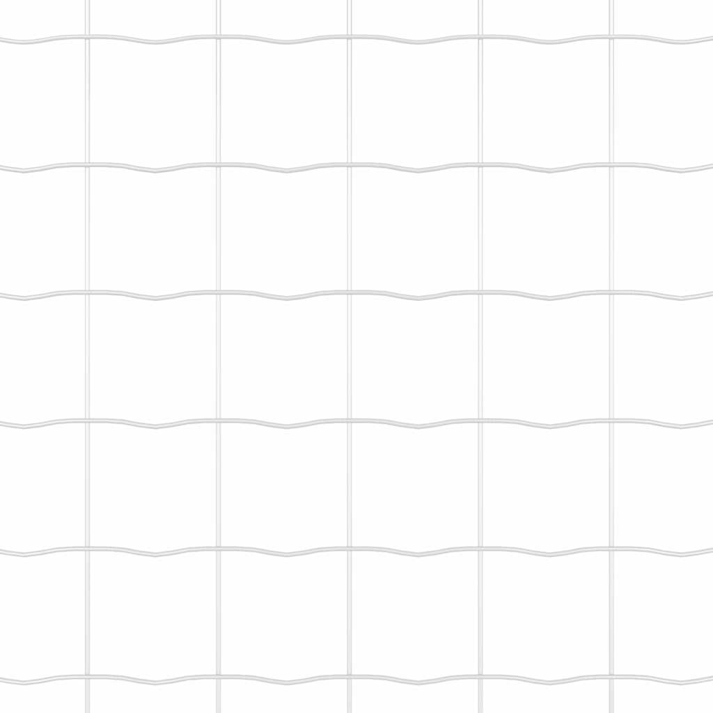 Kerítés oszlopokkal Ezüst 1.5 x 10 m Acél