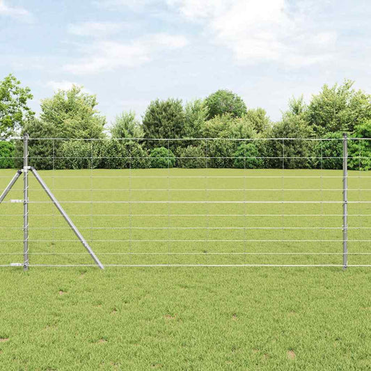 Legelőkerítés Ezüst 25 x 1 m Horganyzott acél