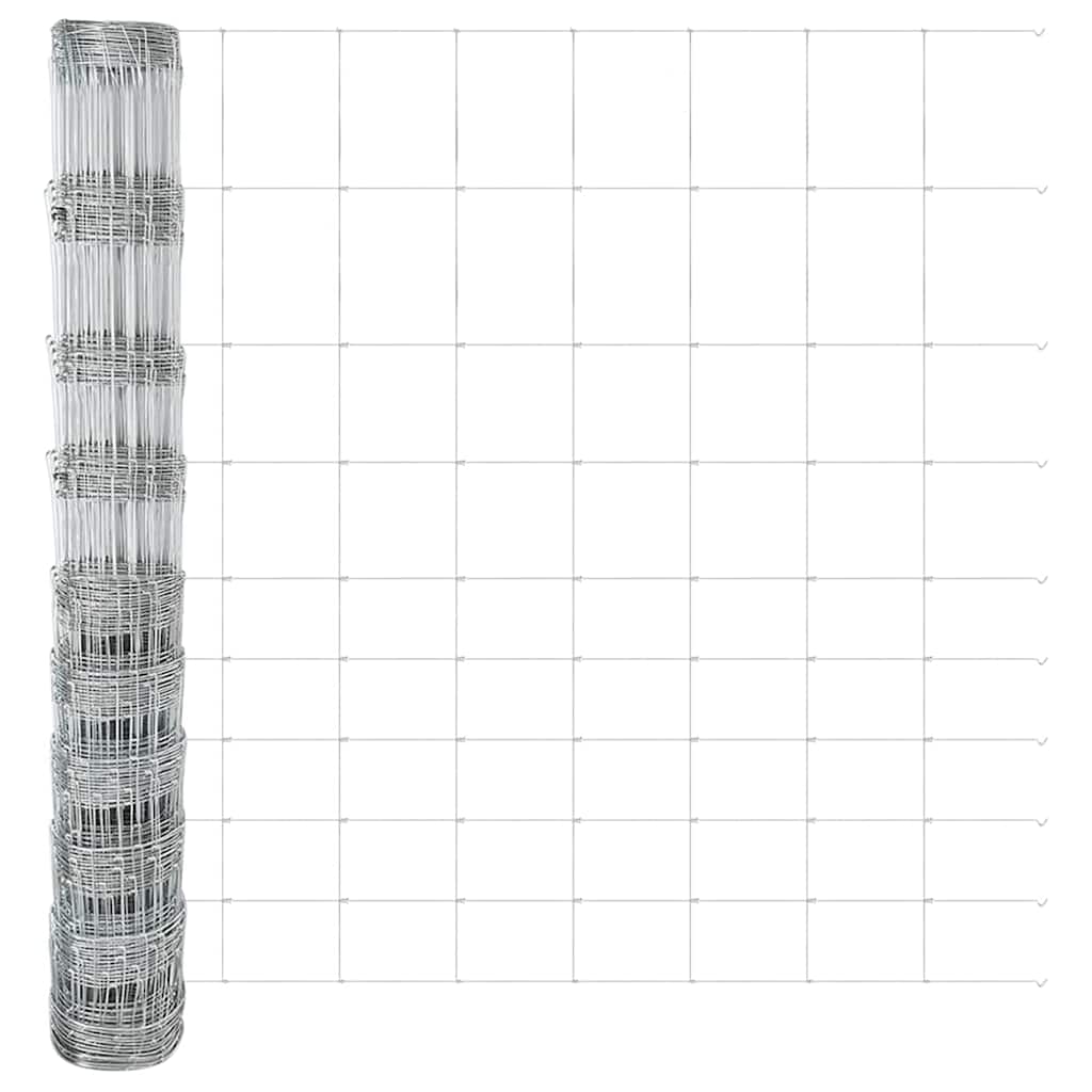 Legelőkerítés Ezüst 25 x 1.2 m Horganyzott acél