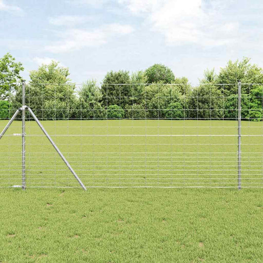 Legelőkerítés Ezüst 25 x 1.2 m Horganyzott acél