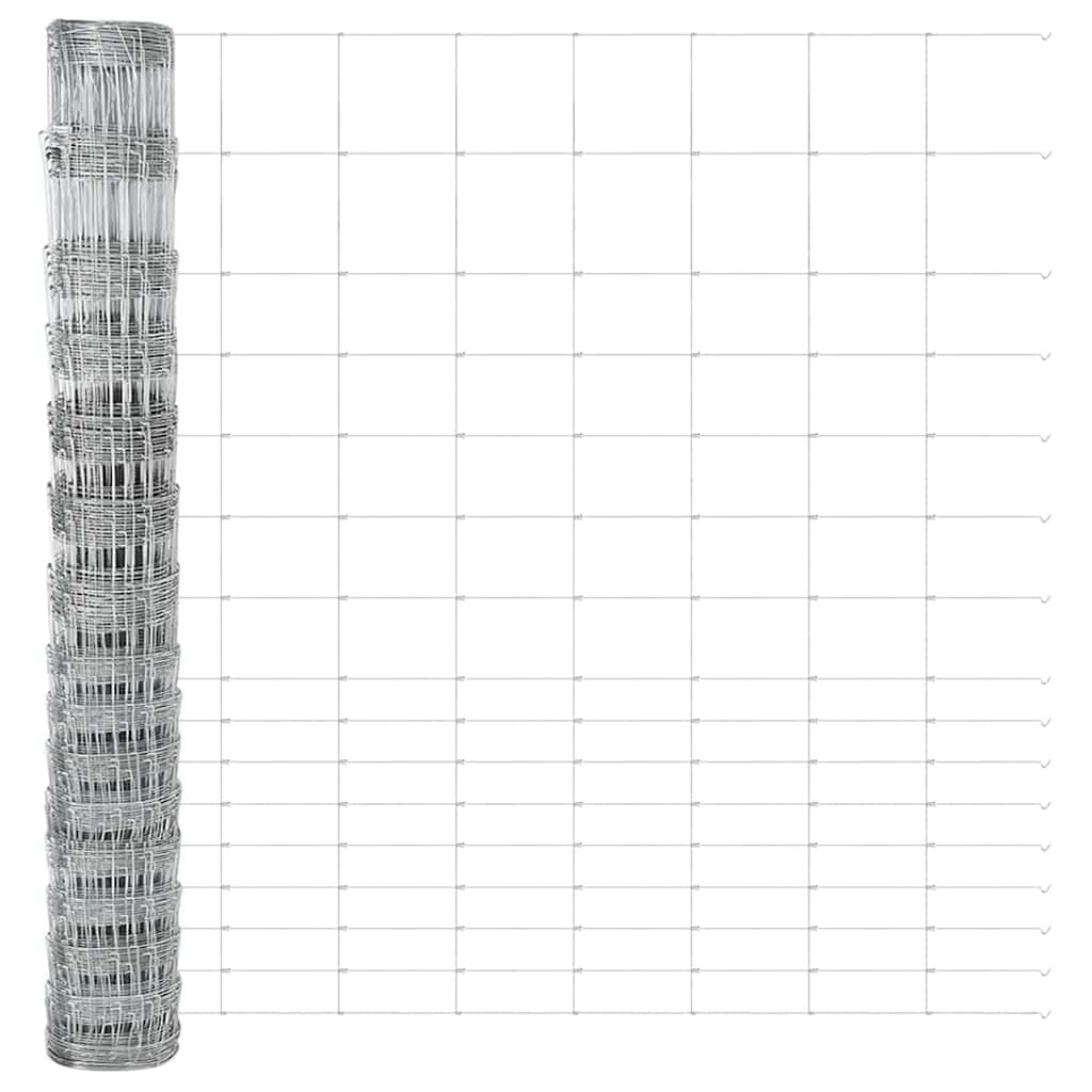 Legelőkerítés Ezüst 25 x 1.2 m Horganyzott acél