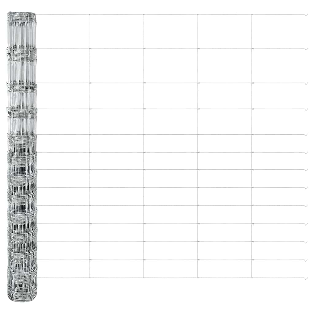 Legelőkerítés Ezüst 25 x 1.5 m Horganyzott acél