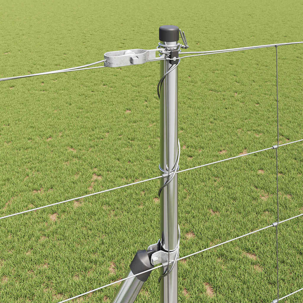Legelőkerítés Ezüst 25 x 1.5 m Horganyzott acél