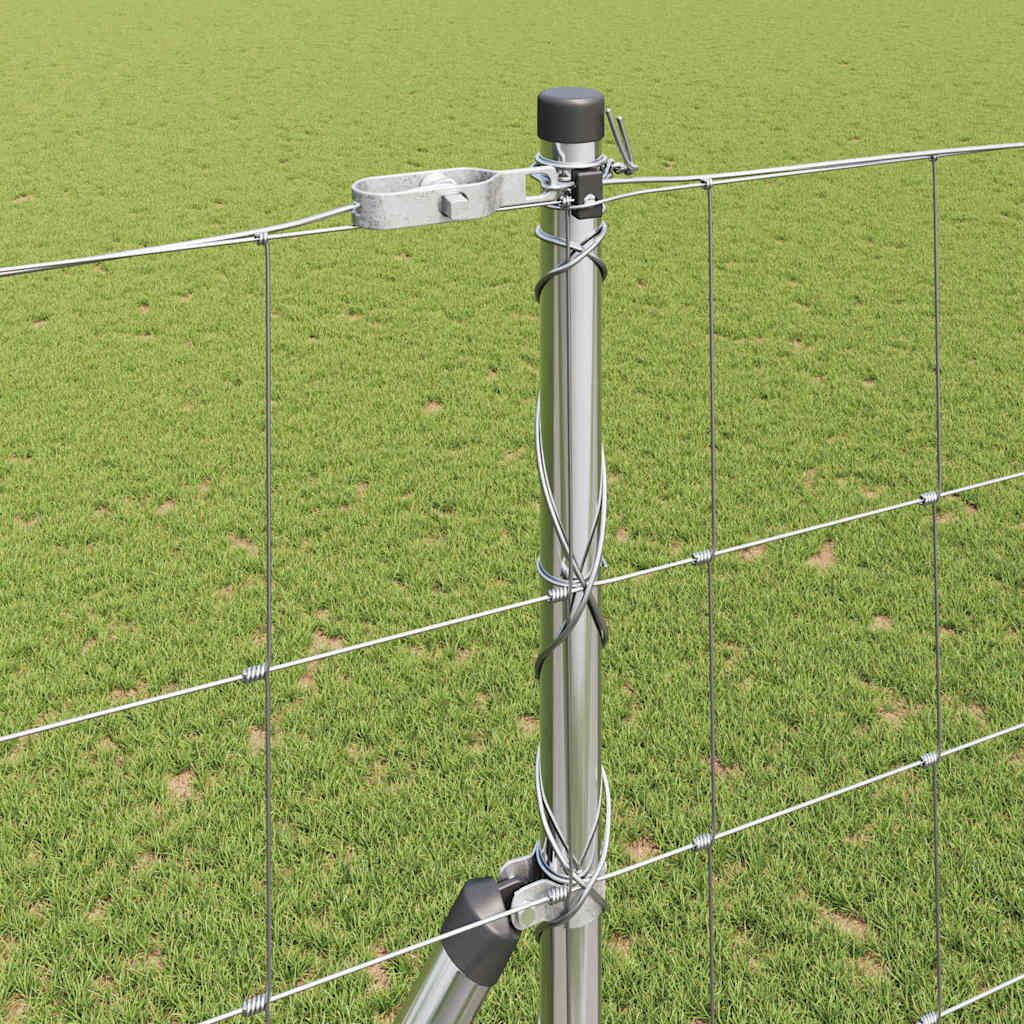 Legelőkerítés Ezüst 25 x 1.6 m Horganyzott acél