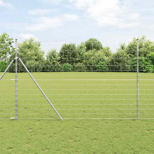 Legelőkerítés Ezüst 25 x 1.6 m Horganyzott acél