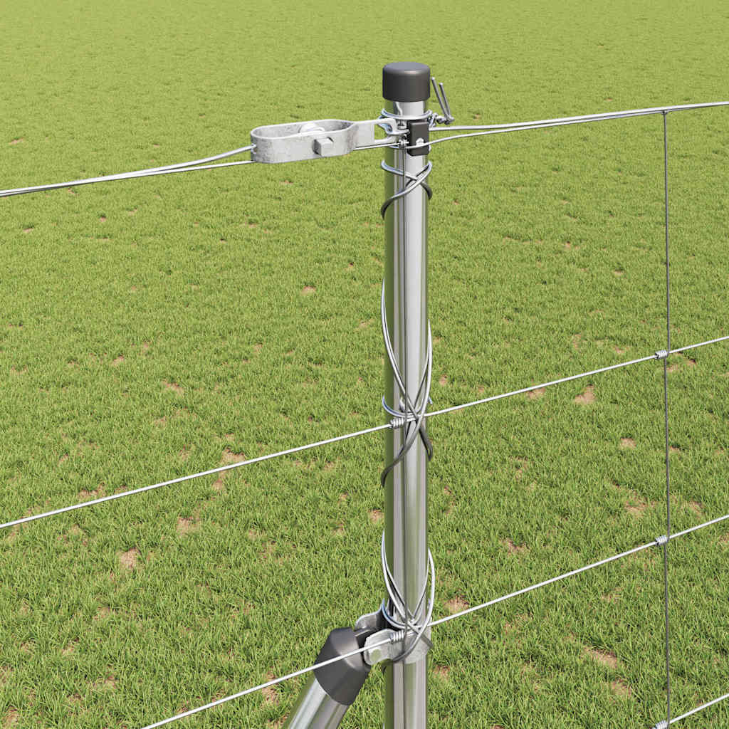 Legelőkerítés Ezüst 25 x 1.6 m Horganyzott acél