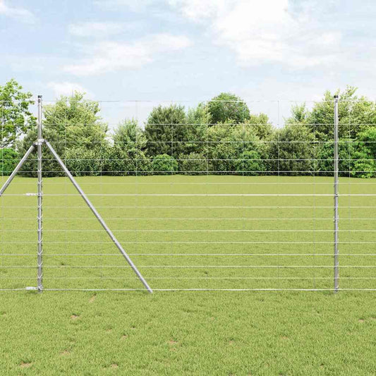 Legelőkerítés Ezüst 25 x 1.6 m Horganyzott acél