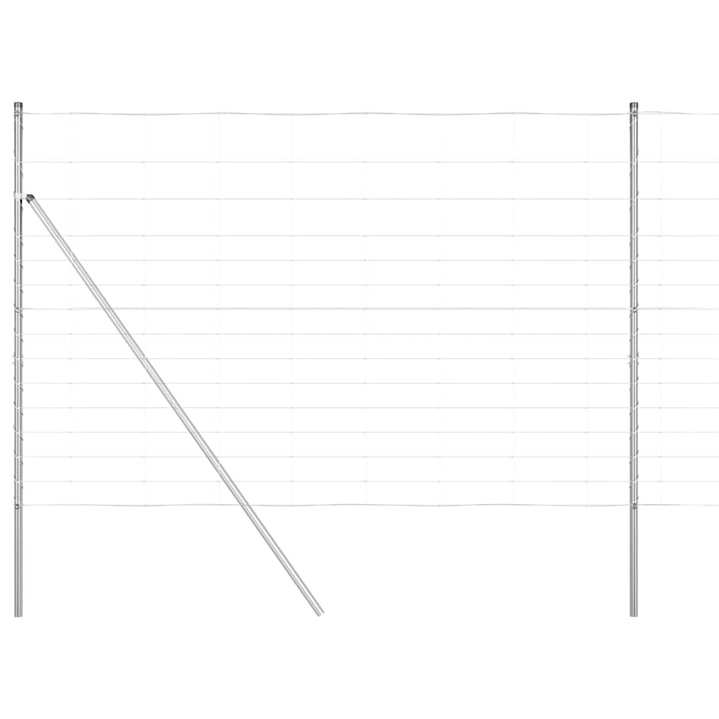 Legelőkerítés Ezüst 25 x 1.6 m Horganyzott acél