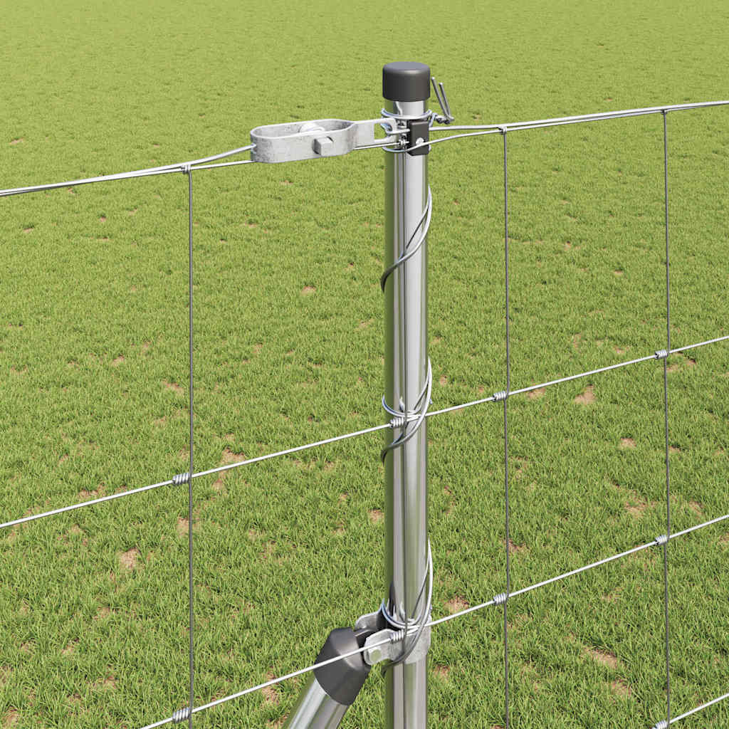 Legelőkerítés Ezüst 25 x 1.6 m Horganyzott acél