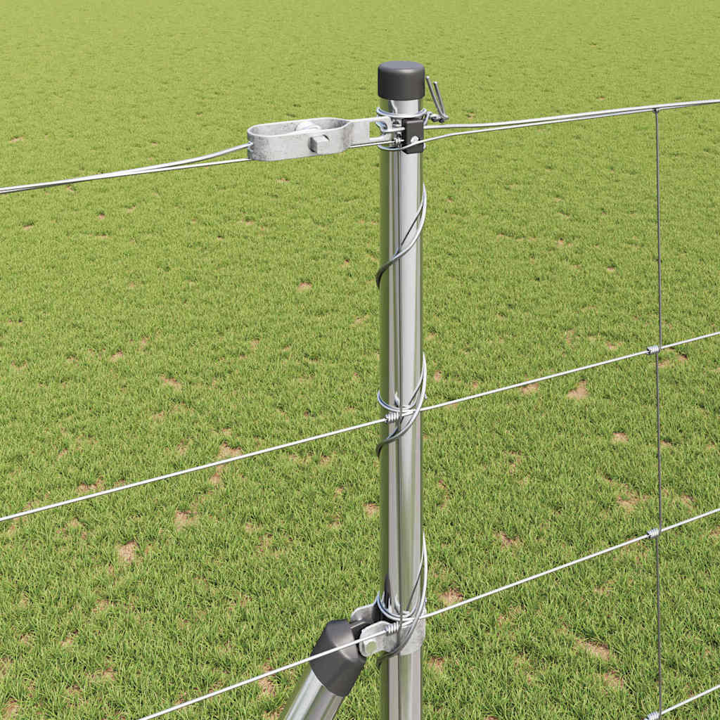 Legelőkerítés Ezüst 25 x 1.6 m Horganyzott acél