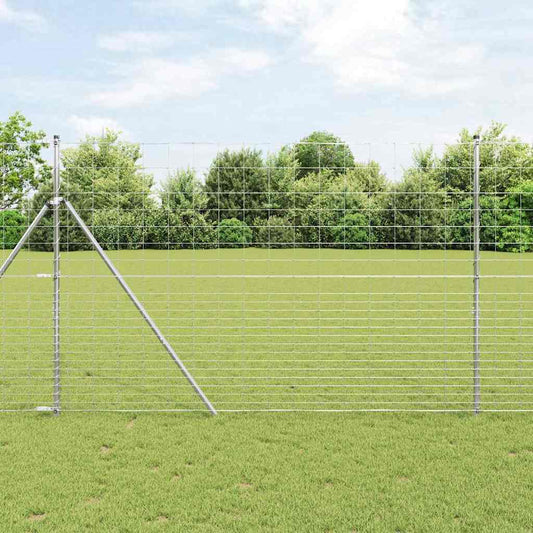Legelőkerítés Ezüst 25 x 1.6 m Horganyzott acél