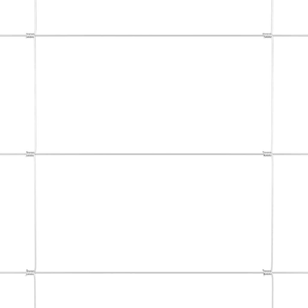 Legelőkerítés Ezüst 25 x 1.6 m Horganyzott acél