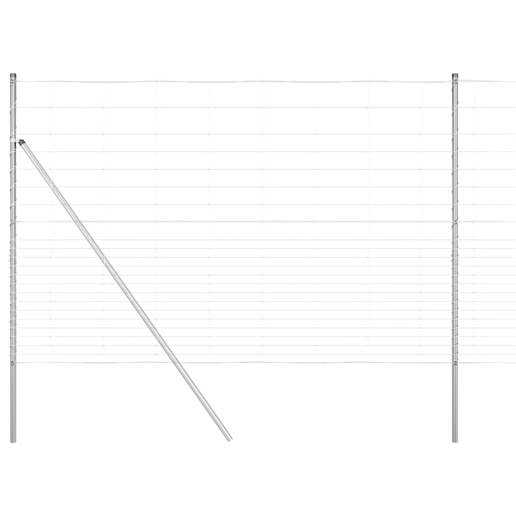 Legelőkerítés Ezüst 25 x 1.6 m Horganyzott acél