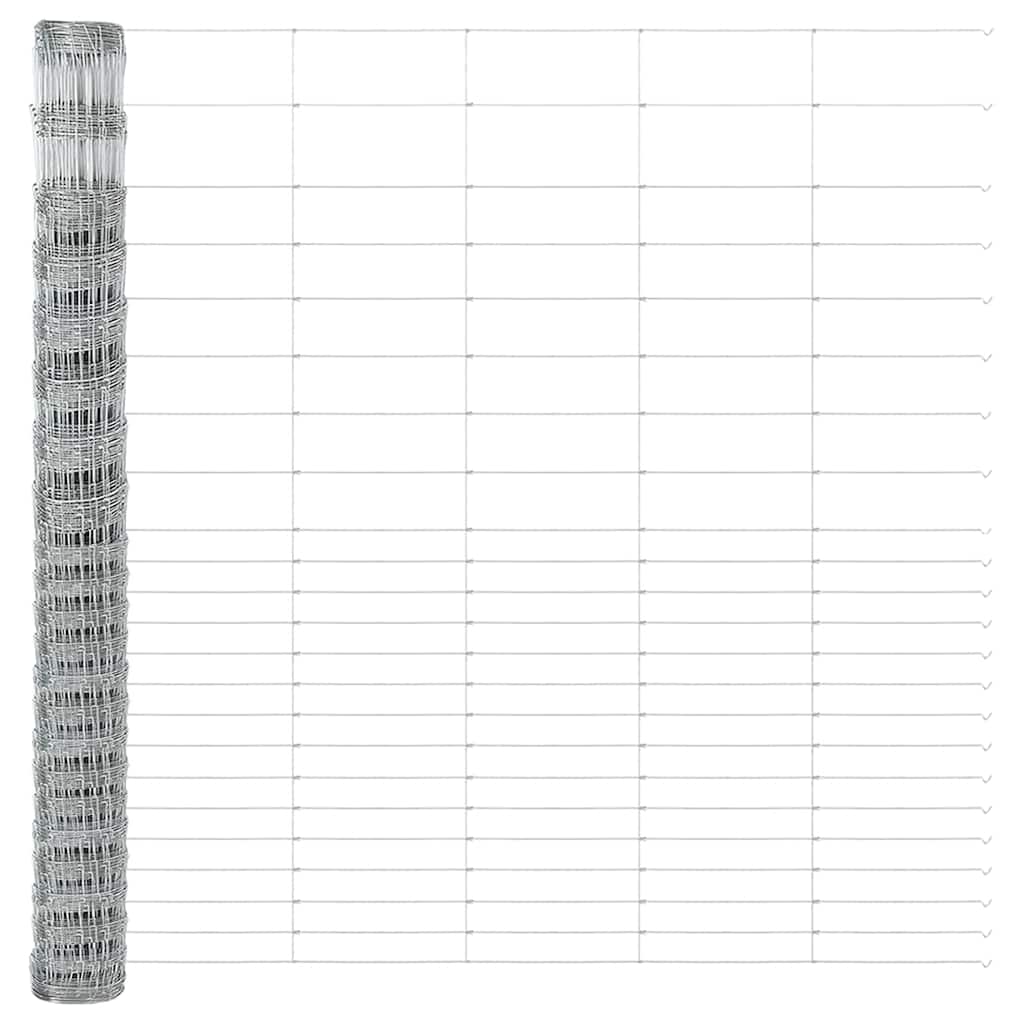 Legelőkerítés Ezüst 25 x 1.6 m Horganyzott acél