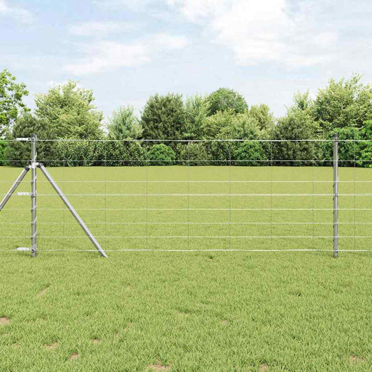 Legelőkerítés Ezüst 50 x 0.8 m Horganyzott acél