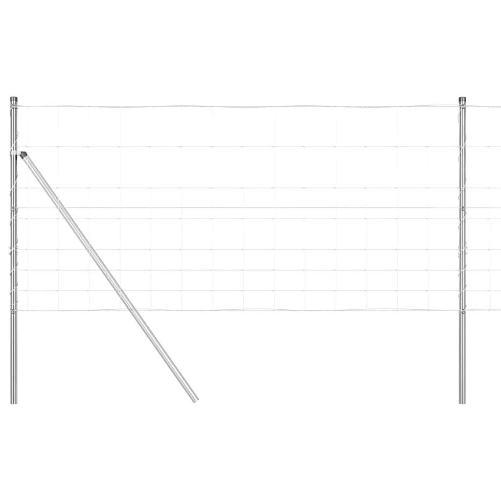 Legelőkerítés Ezüst 50 x 1 m Horganyzott acél