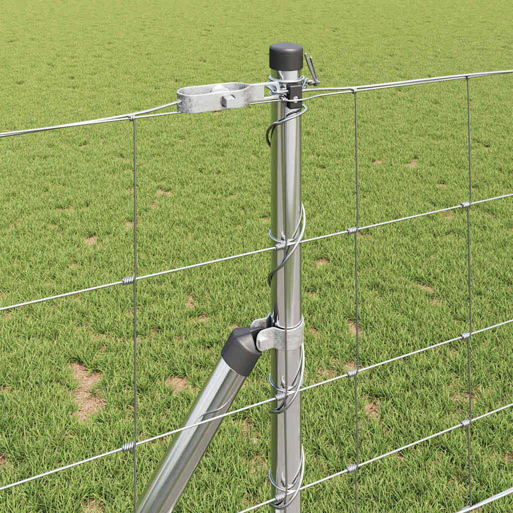 Legelőkerítés Ezüst 50 x 1 m Horganyzott acél