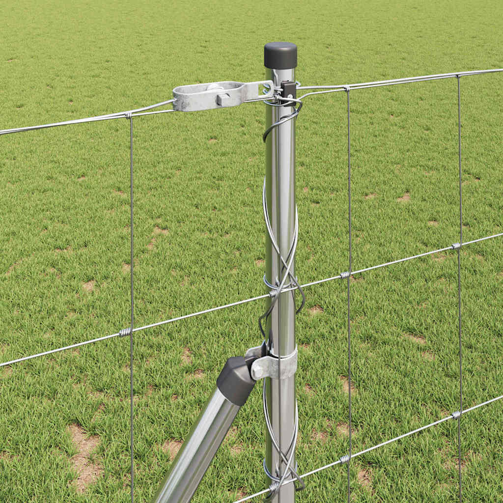 Legelőkerítés Ezüst 50 x 1.2 m Horganyzott acél